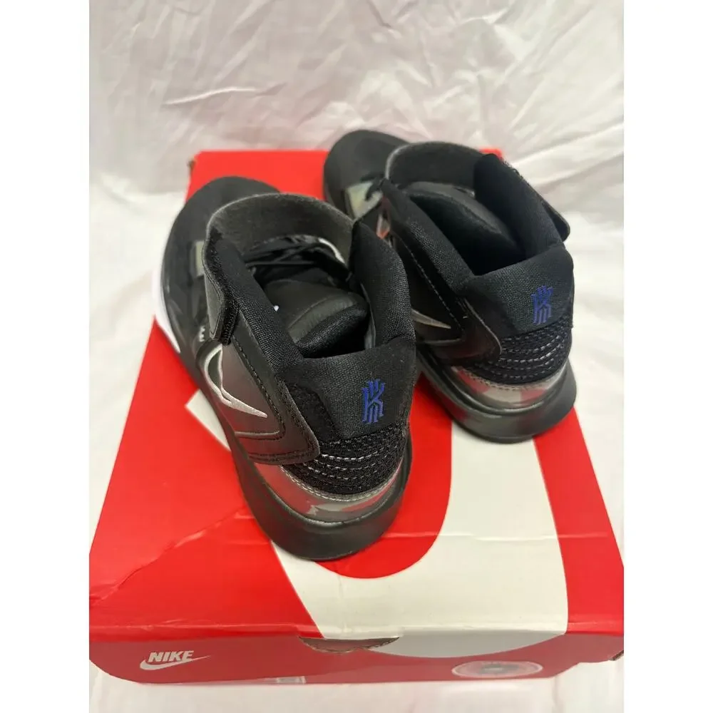 Nike Kyrie Infinity Pre-School shoes Black Metallic Silver Concord New size 3Y